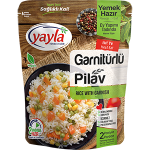 GARNİTÜRLÜ PİRİNÇ PİLAVI